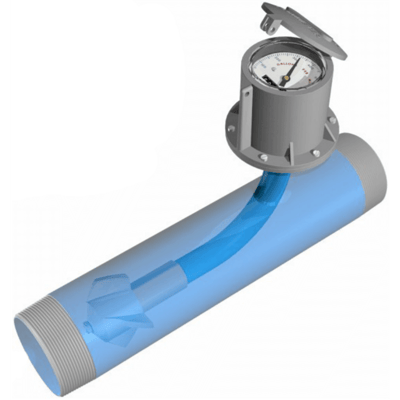 McCrometer Threaded End Flowmeter, Model MT100